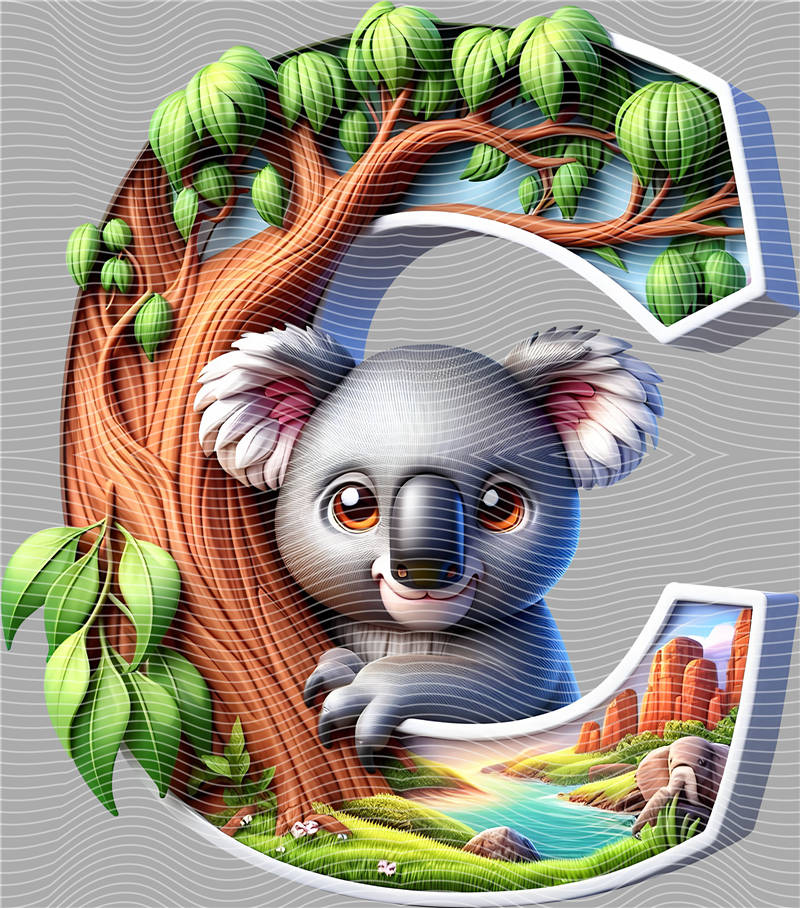 Letters A to Z and Number-AZ 9